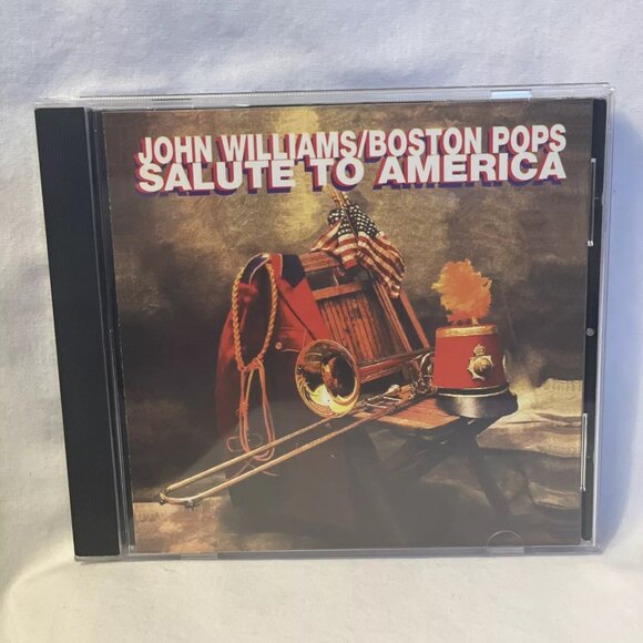 John Williams/Boston Pops Salute To America (CD, 1996) Polygram Special Markets - Picture 2 of 6